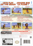 Big Beach Sports Nintendo Wii Back Cover