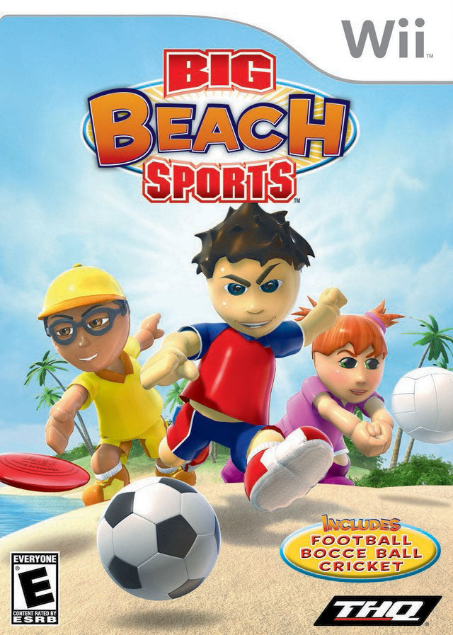 Big Beach Sports Nintendo Wii Front Cover