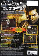 Beat Down Fists of Vengeance Xbox Back Cover