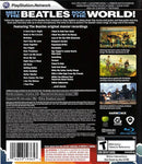 Beatles Rock Band Playstation 3 Back Cover