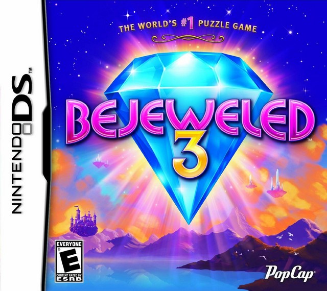 Bejeweled 3 Nintendo DS Front Cover