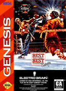 Best of the Best Karate Front Cover - Sega Genesis Pre-Played