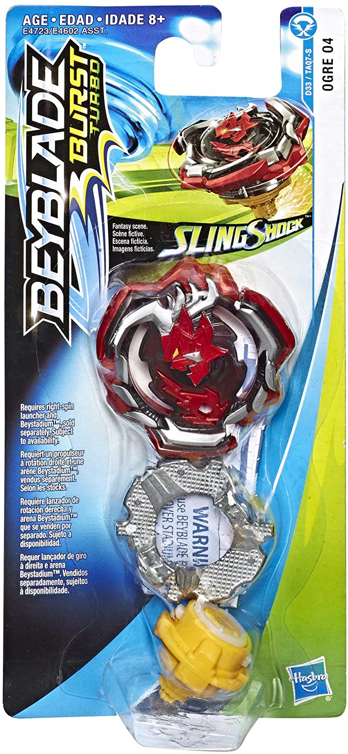 Beyblade Burst Turbo SlingShock Ogre 04 Single Battling Top