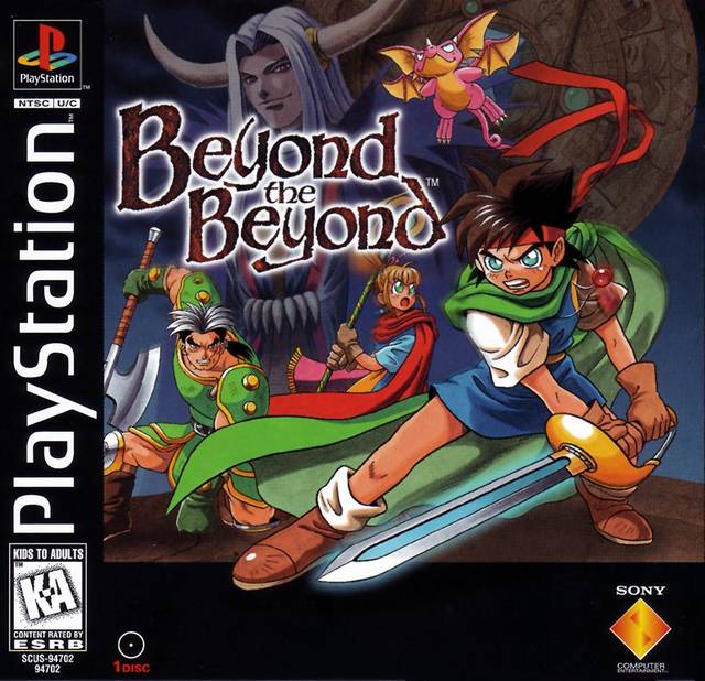 Beyond the Beyond Playstation 1 Front Cover