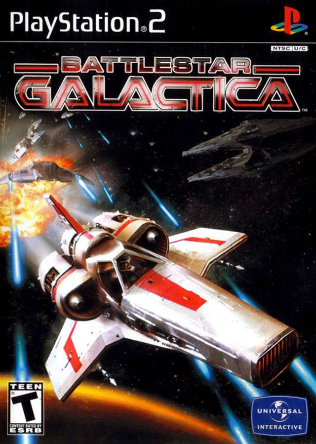 Battlestar Galactica Playstation 2 Front Cover