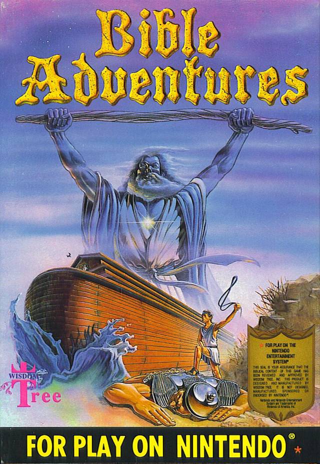 Bible Adventures Nintendo Entertainment System NES Front Cover