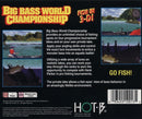 Big Bass World Championship Playstation 1 Back Cover