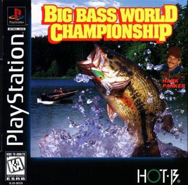 Big Bass World Championship Playstation 1 Front Cover