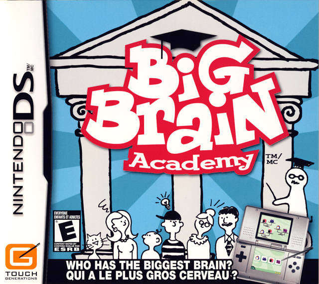 Big Brain Academy Nintendo DS Front Cover