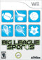 Big League Sports Nintendo Wii Front Cover Pre-Played