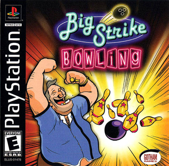 Big Strike Bowling Playstation 1 Front Cover