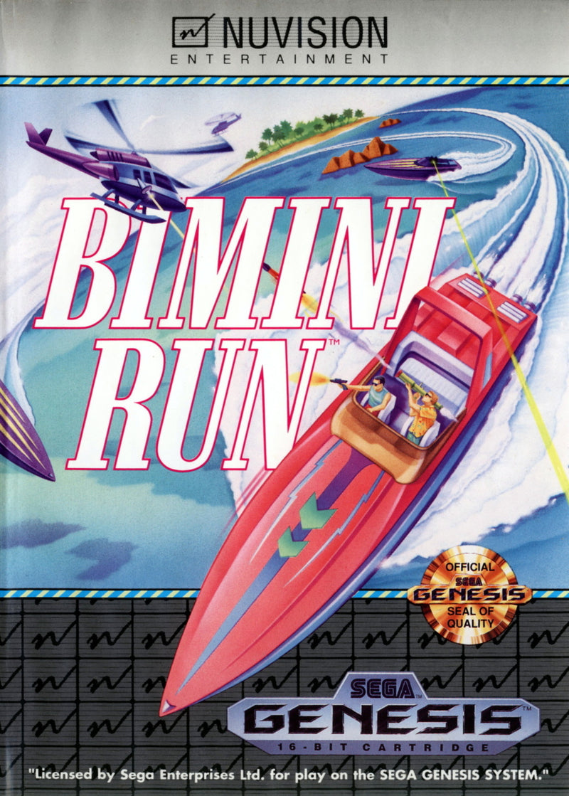 Bimini Run Complete in Box Sega Genesis Pre-Played