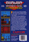 Bionic Commando NES Back Cover Pre-Played
