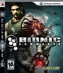 Bionic Commando Playstation 3 Front Cover Pre-Played