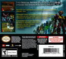 Bionicle Heroes Nintendo DS Pre-Played Back Cover