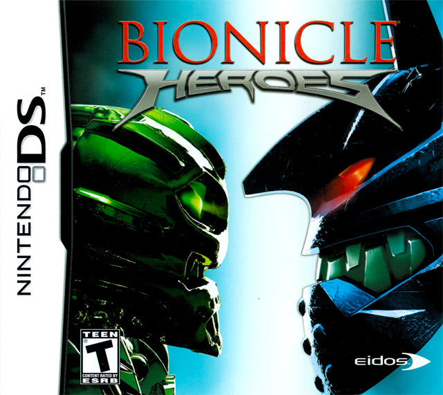 Bionicle Heroes Nintendo DS Pre-Played Front Cover