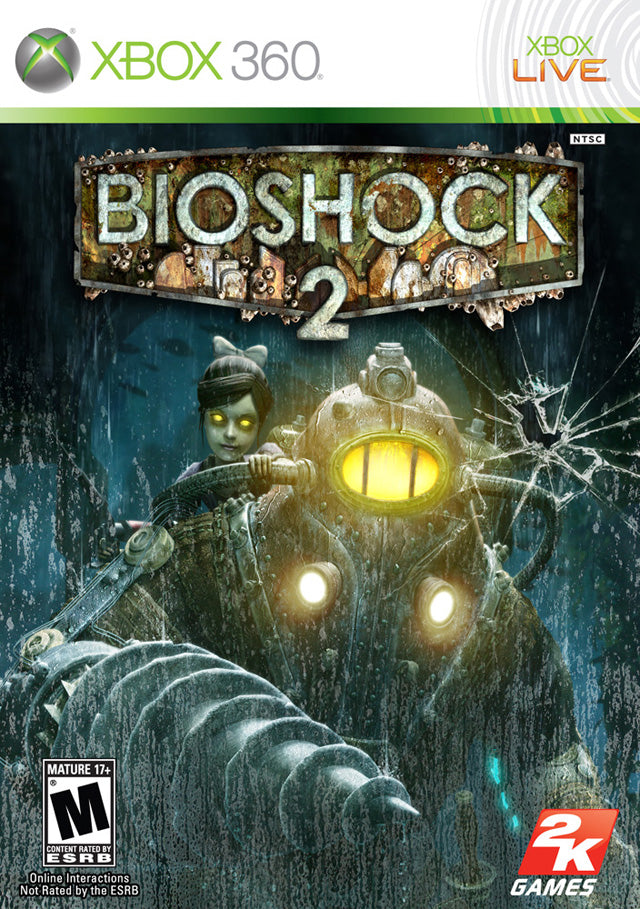 BioShock 2 Front Cover - Xbox 360 Pre-Played