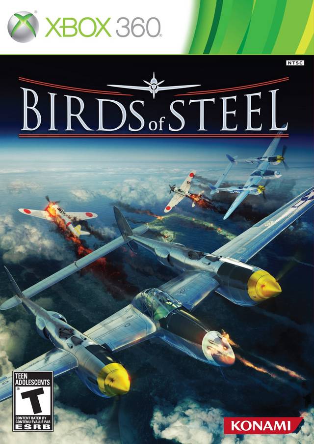 Birds of Steel Xbox 360 Front Cover Pre-Played