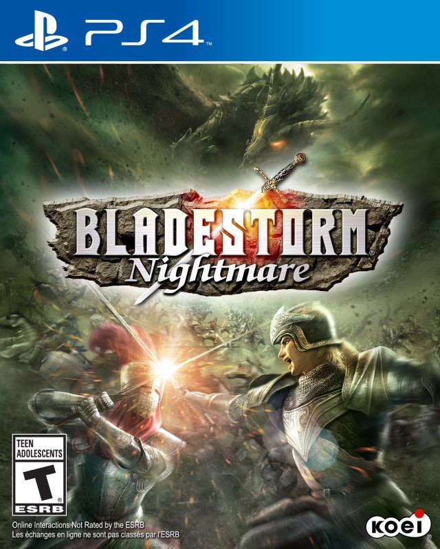 Bladestorm Nightmare Playstation 4 Front Cover Pre-Played