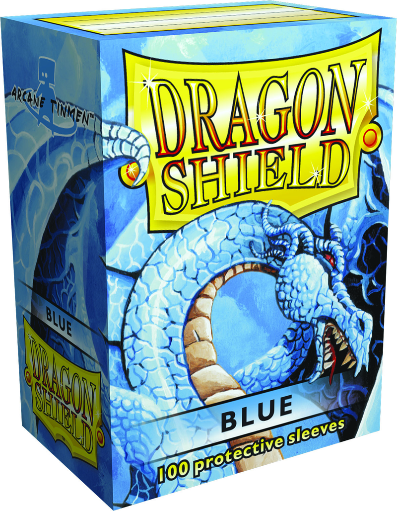 Dragon Shields (100) Blue Card Sleeves