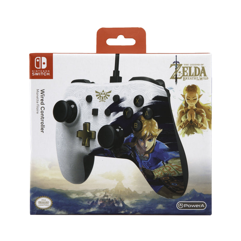 Link Art - Breath of the Wild - Box of Nintendo Switch Wired Controller