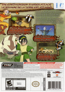 Avatar the Last Airbender The Burning Earth Nintendo Wii Back Cover