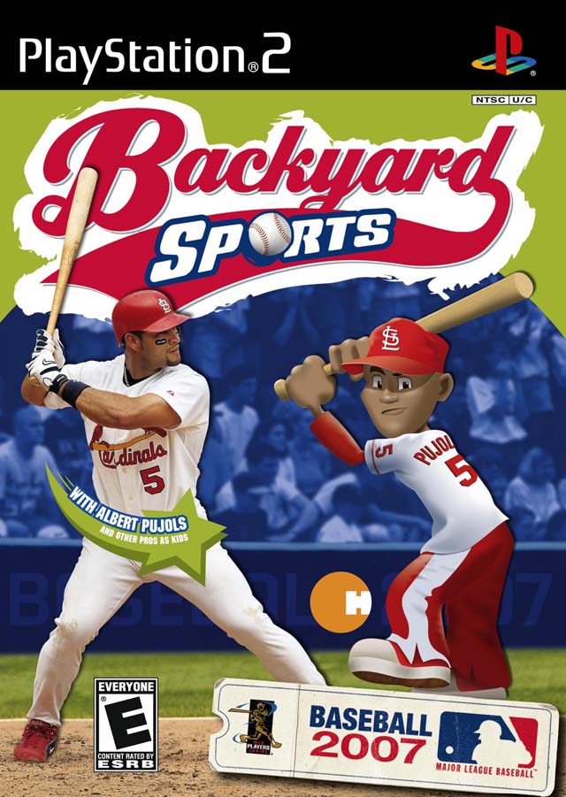 Backyard Sports Baseball 2007 Playstation 2 Front Cover