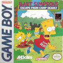 Bart Simpson's Escape from Camp Front Cover - Nintendo Gameboy Pre-Played