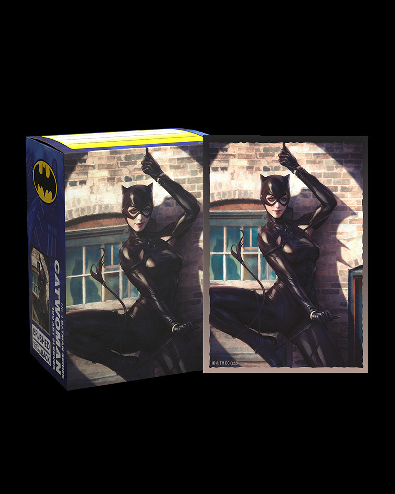 Dragon Shields (100) Brushed Art - Catwoman