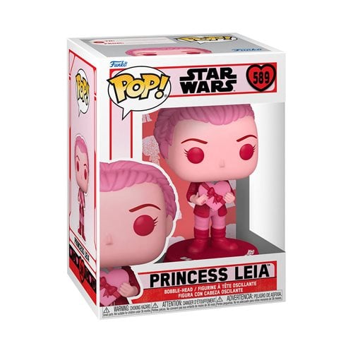 Pop! Star Wars Valentines - Leia 589