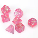 Chessex Borealis 2 Poly Pink/Silver (7)