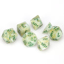 Chessex Dm8 Poly Marble Green/Dark Green (7)