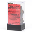 Chessex Dm5 Scarab Poly Blue Blood/Gold (7)