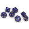 Chessex Scarab Poly Royal Blue/Gold (7)