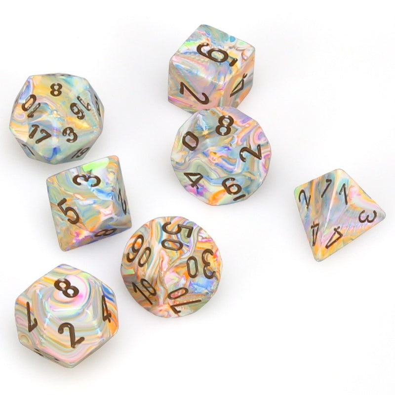 Chessex Dm8 Poly Festive Vibrant/Brown (7)