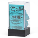 Chessex Dm5 Cirrus Poly Aqua/Silver (7)