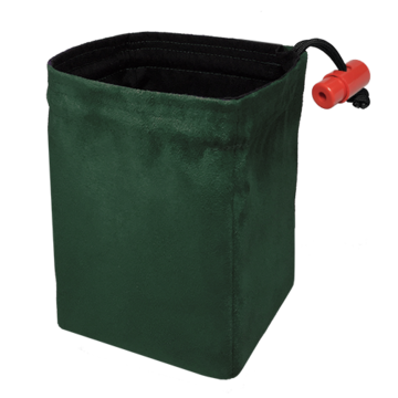 Classic Dice Bag - Green Suede