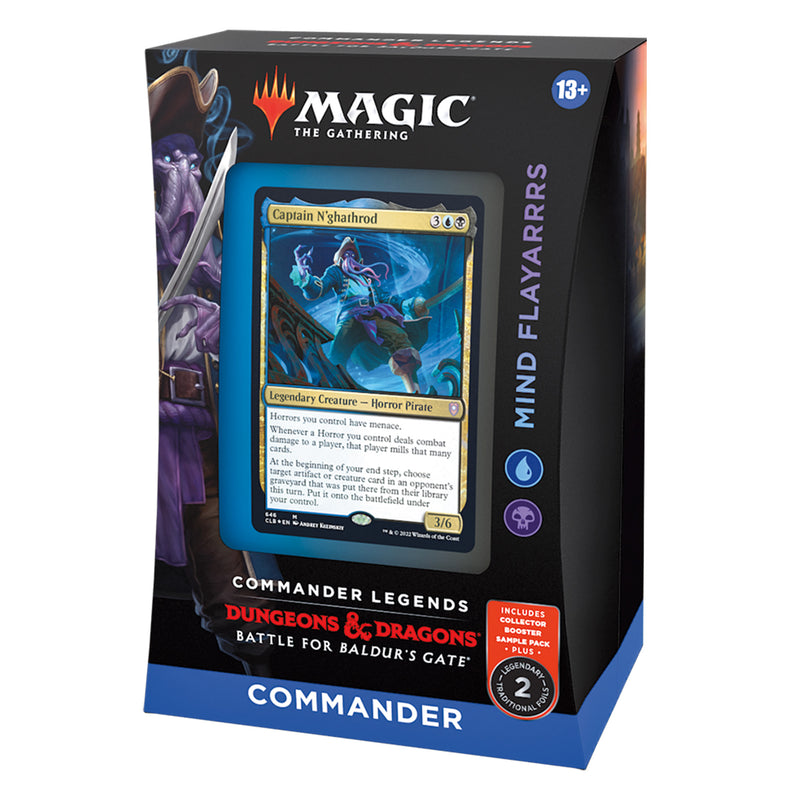 Commander Legends: Battle for Baldur's Gate Commander Deck - Mind Flayarrrs - Magic the Gathering TCG