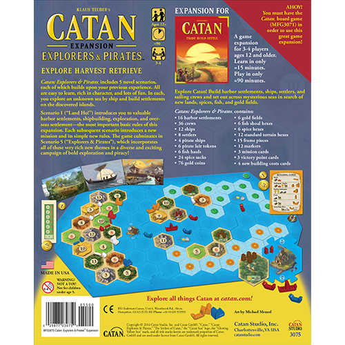 Catan Explorers & Pirates Expansion