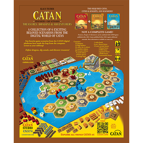 Catan Treasures, Dragons, & Adventurers