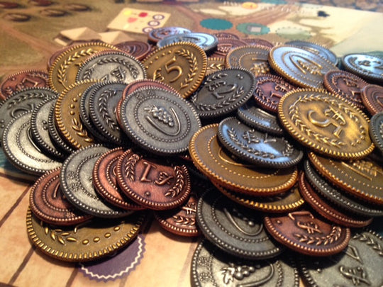 72 Metal Lira Coins (Viticulture)