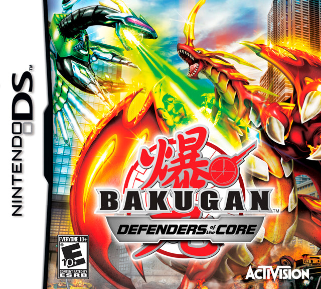 Bakugan Battle Brawlers Defenders of the Core Front Cover - Nintendo DS Pre-Played