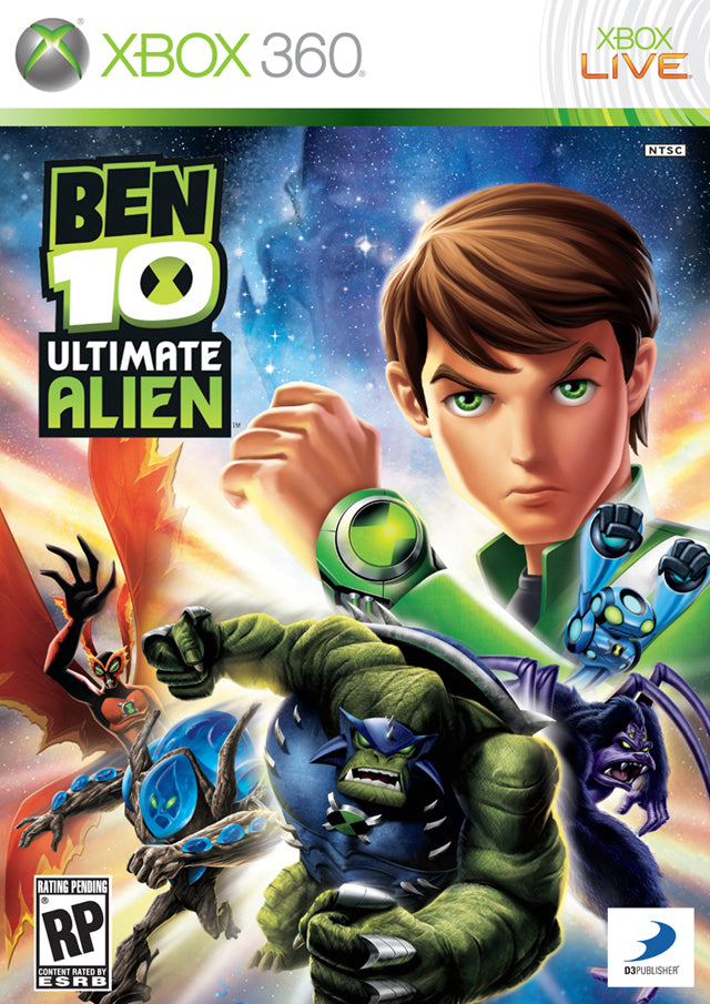 Ben 10 Ultimate Alien Cosmic Destruction Xbox 360 Front Cover