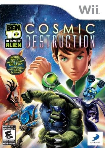 Ben 10 Cosmic Destruction Nintendo Wii Front Cover