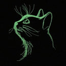 Glow in the Dark Dice Bag - Dark Cat