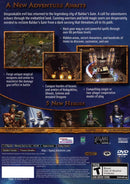 Baldur's Gate Dark Alliance 2 Back Cover - Playstation 2 Pre-Played