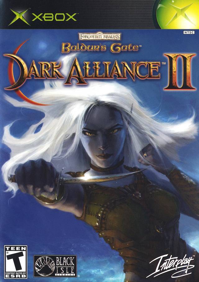 Baldur's Gate Dark Alliance 2 Xbox Front Cover