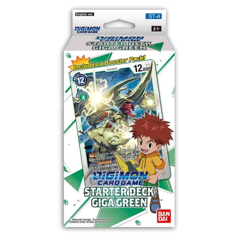 Giga Green Starter Deck - Digimon Card Game