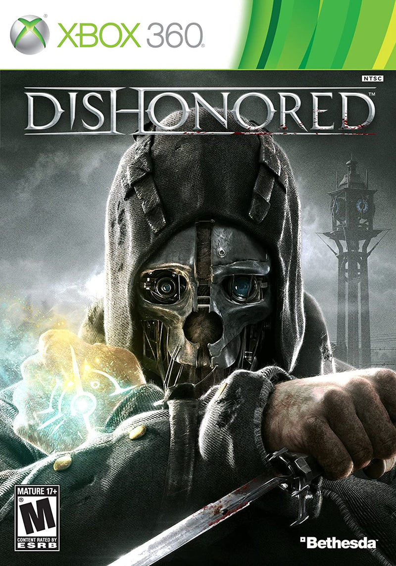 Dishonored Front Cover - Xbox 360 Pre-Played 