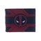 Deadpool Synthetic Leather Logo Bi-fold Wallet